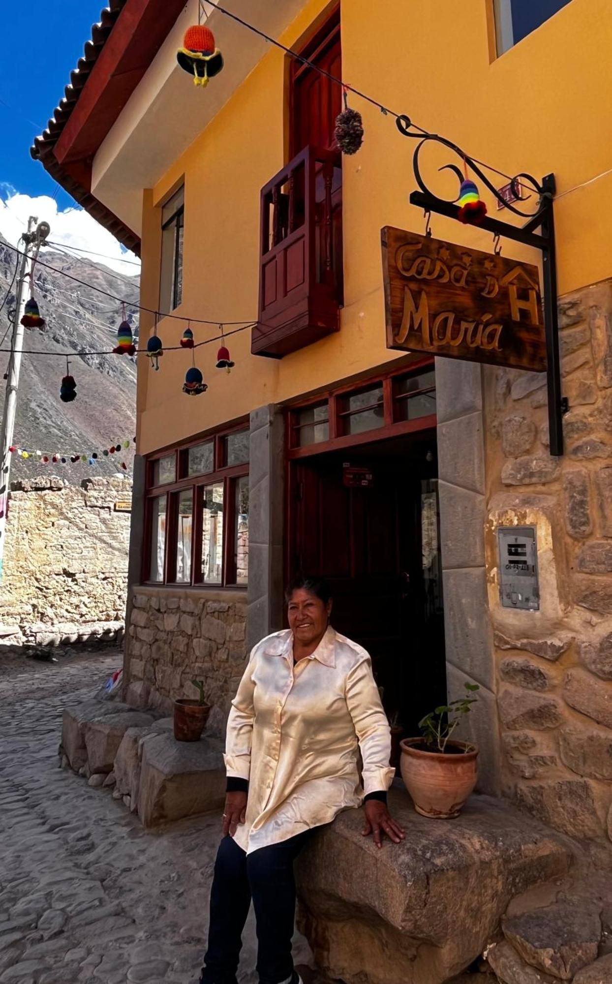 Casa D'Maria Bed & Breakfast Ollantaytambo Eksteriør bilde