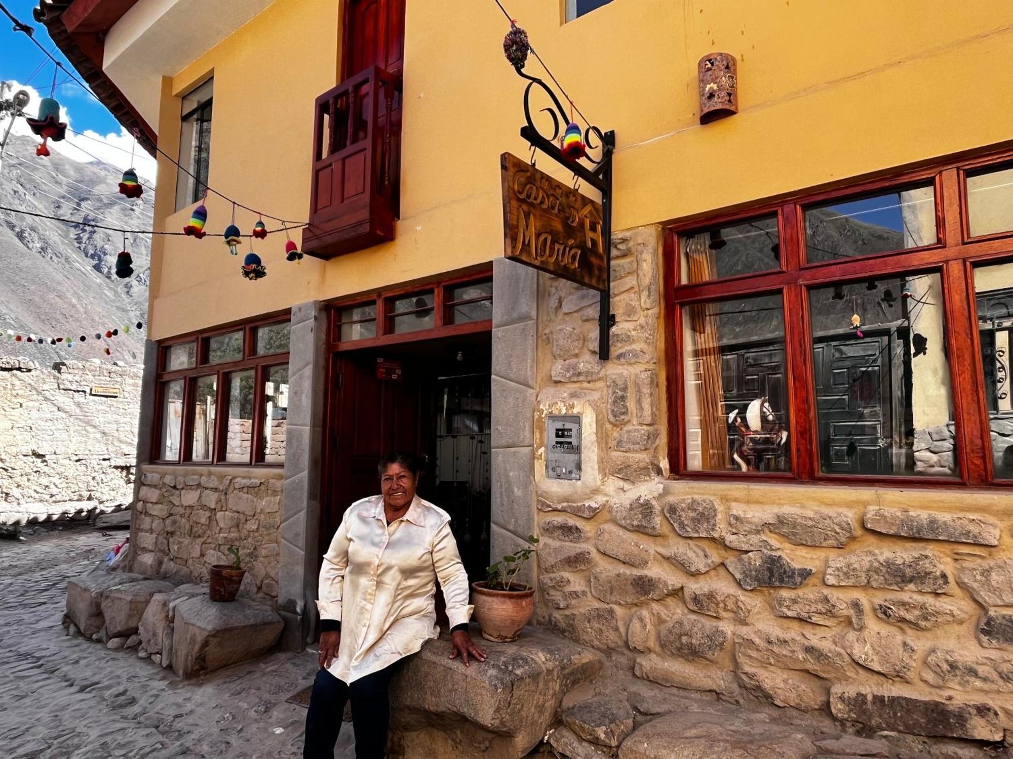 Casa D'Maria Bed & Breakfast Ollantaytambo Eksteriør bilde